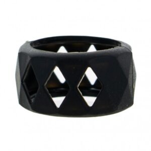 Bague silicone bubble losange